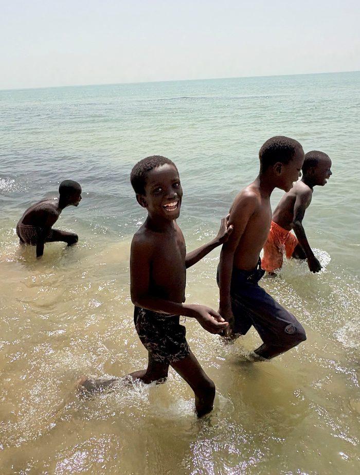 Moment de détente à la plage